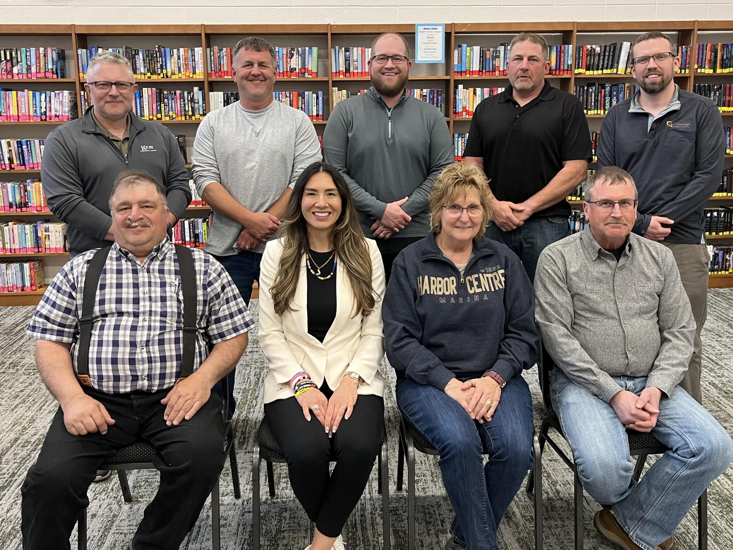 Board members posing for image