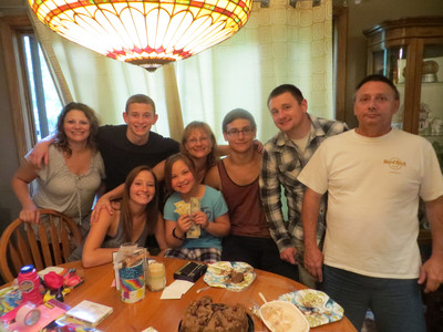 My daughter Angela's brithday get-together